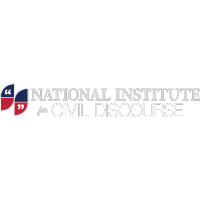 National Institute for Civil Discourse logo